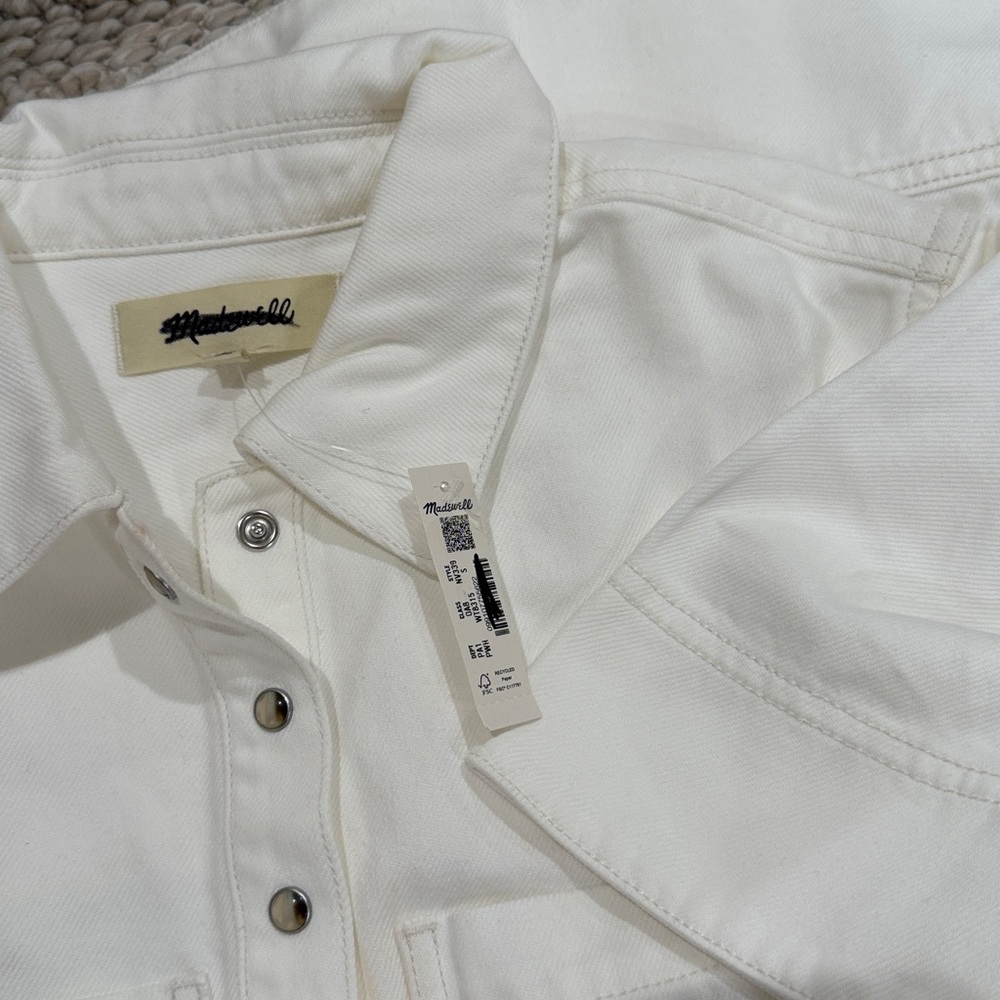 Madewell Denim Popover Dress - Picture 7 of 7